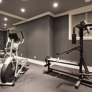 South Surrey Modern Craftsman Gym