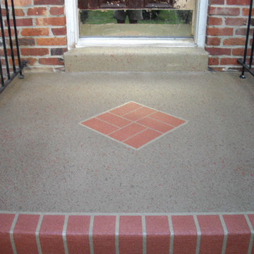 Spray Texture Concrete Overlay