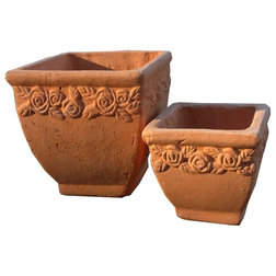 Traditional Outdoor Pots And Planters by Goodmanandwife