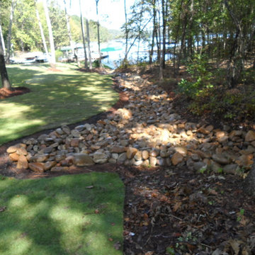 Lindsey Lakeside Drainage & Sod