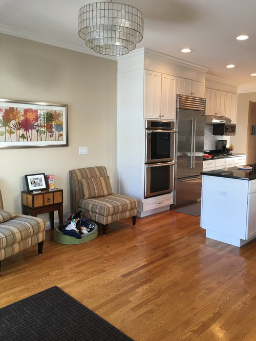 What to do with blank wall in kitchen