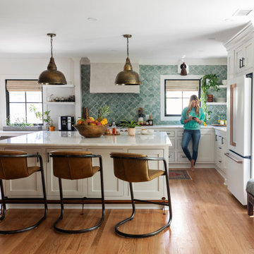 Inside Chelsea Meissner's Kitchen feat. Abanico Tiles