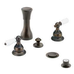 Delta Victorian&reg; Bidet Faucet - Less Handles - Bidet Faucets