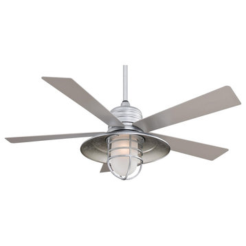 Minka-Aire Rainman 54" LED Ceiling Fan Galvanized