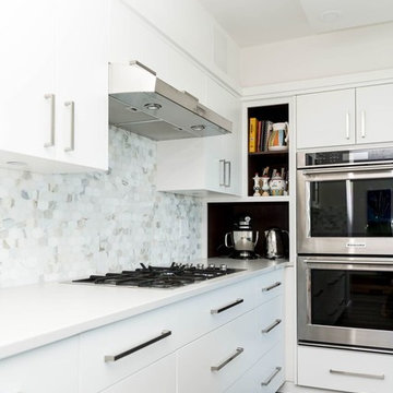 Transitional Home with Pops of Color
