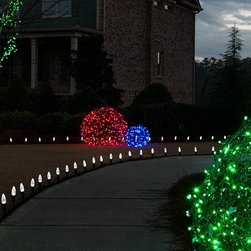 Creating LED Light balls for the Home - Outdoor Lighting