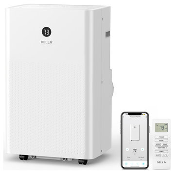 14,000BTU Portable Air Conditioner w/Heat Pump, Cools Up To 650 Sq.Ft.