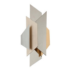 Corbett Lighting 207-11 Modernist 1 Light 18-1/2"H Wall Sconce - Polish
