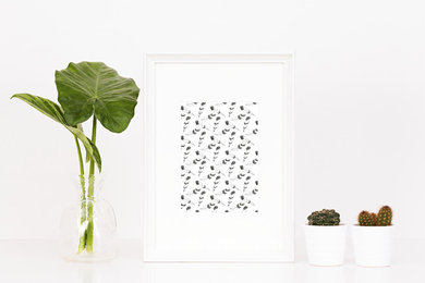 Feather Art Prints - Set of Three