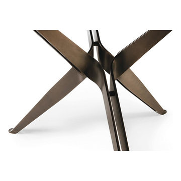 Tetris Round Dining Table by Bross