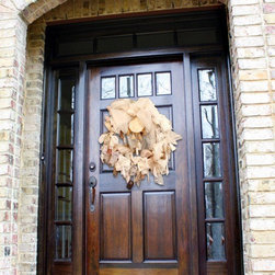 Wreaths on Front Doors - Decorative Accents