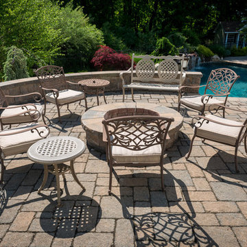 Chester NJ 2 Landscape Design & Construction + In Ground Pool / Spa / Waterfall