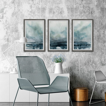 Mysterious Meadow Triptych
