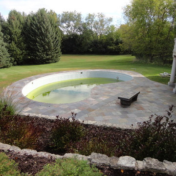 Fiberglass Side Pool Removal - Barrington Hills, IL