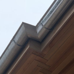 Half round gutters - Roofing And Gutters