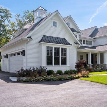 Garage and Driveway View