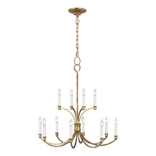 Generation Lighting Westerly 12 Light Chandelier CC10612ADB