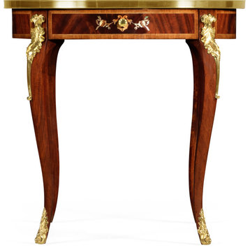 Regency Mahogany Lamp Table - Medium Antique Mahogany High Lustre
