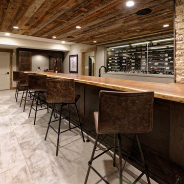 MCLEAN BASEMENT RENOVATION CREATES ENTERTAINING HUB FOR FAMILY