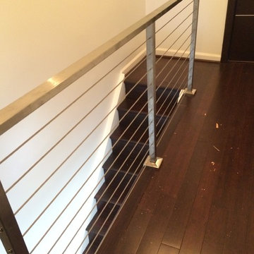 Stainless steel cable railing