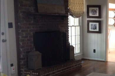 Inspiration for a transitional home design remodel in Birmingham