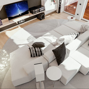 UN ATTICO IN STILE LOFT IN MILANO