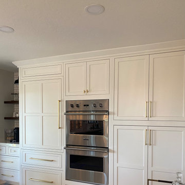 San Leandro Blue & White Kitchen Remodel - StarMark Cabinetry