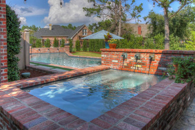 Inspiration for a modern pool remodel