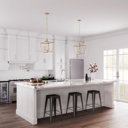 Millennium Lighting Ritner 4 Light 12" Wide Taper Candle Pendant - Pendant Lighting