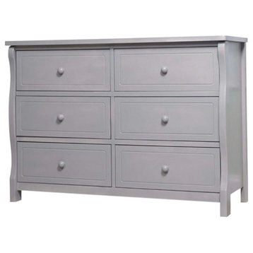 Sorelle Princeton Elite Double Dresser in Weathered Gray