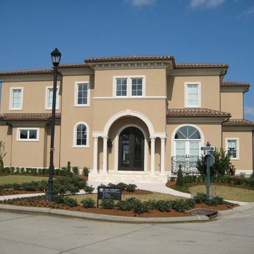 New Mediterranean Home_front finished