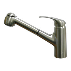Whitehaus Collection - Whitehaus Collection 3-2071 Marlin Series Pull Out Faucet - Bathroom Sink Faucets
