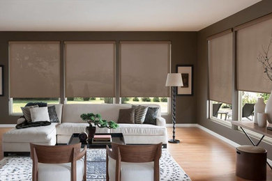 Example of a trendy home design design in Toronto