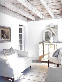 Paint Our Original Wooden Beams White