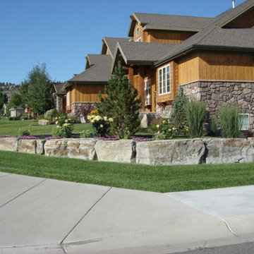 Montana Modern Retaining Wall