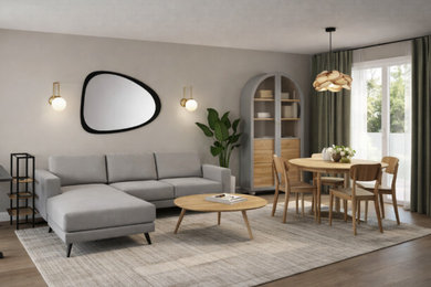 Living room - modern living room idea in San Francisco