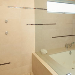 Contemporary Master Bath - Showerheads And Body Sprays