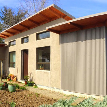 Modern Straw Bale Residence