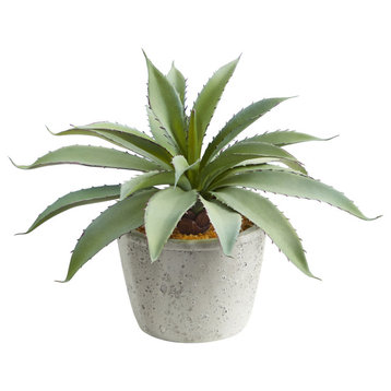 9" Aloe Succulent Artificial Plant