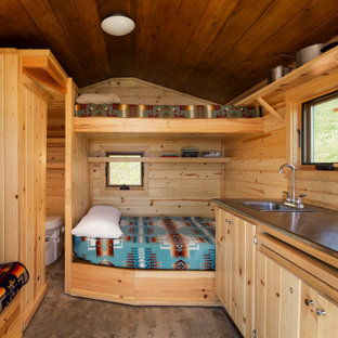 Example of a mountain style shed design in Santa Barbara