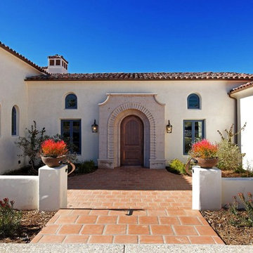 Antique Barnboard Oak - California Spanish Revival Home