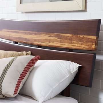 Azara Platform Bed, Sable