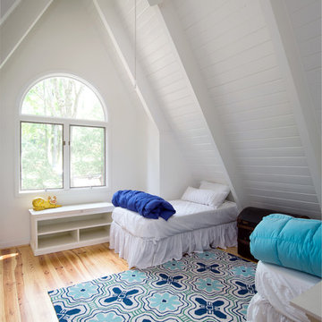 Lake Hartwell A-Frame Bedroom