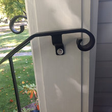 EXTERIOR FLAT IRON HAND RAIL