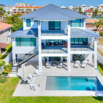 Luxury Villa With Beautiful Swimming Pool, Modern House, Remodeling Ideas