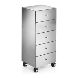 Runner 5430 Vertical 5-Drawer Unit on Wheels - Storage Cabinets