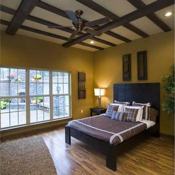 Traditional Rustic Home - Bedroom