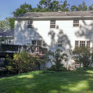 Asbestos Tear Off - New Alside Windows & Siding + New 5K Seamless Gutters