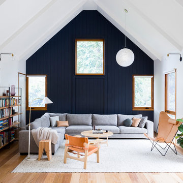Transitional Living Room