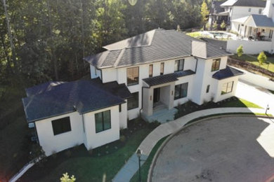 Inspiration for an exterior home remodel in Atlanta